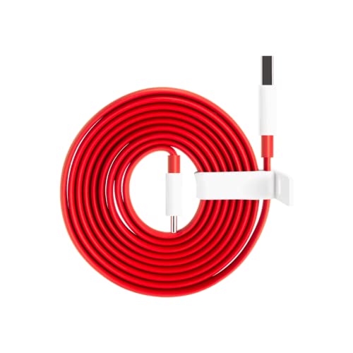 OnePlus Supervooc tip-a do tipa C kabla C201A 100cm EU crvena