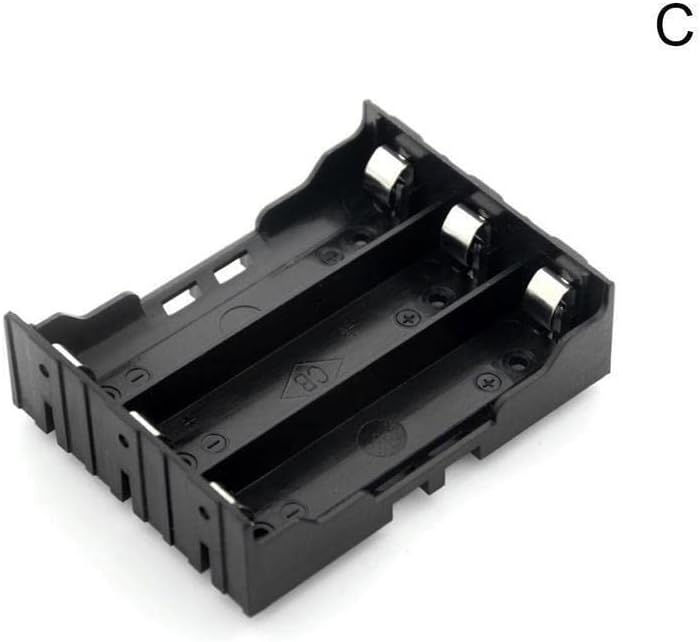 TEAMWILL 10pcs / Set Case 3 Držač baterije za 3650 baterije Diy Hard Pins Storage