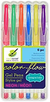 Živjeti u boji Premium Gel olovka u boji-u boji Bitni alat za bojanje odraslih, živopisne boje, neonima