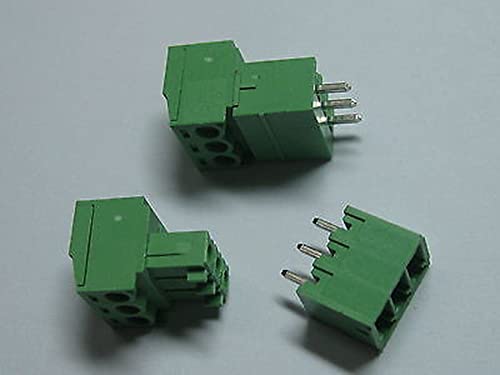 12 kom konektor za vijčani terminalni blok 3,81 mm 3 pin/način zelenog priključnog tipa