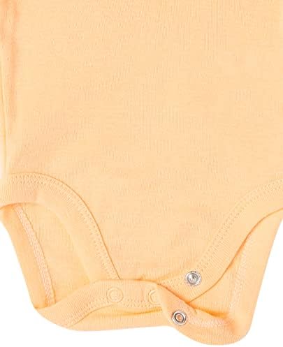 Essentials Unisex Bebe, mališani i dječji dugi rukav Bodysuits, paket od 6