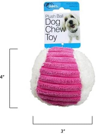 Plišani pas žvakač igračaka, štenad zubačke igračke, škripav poticaj igračke za pse za dosadu - savršena kugla igra za male pse i sate zabave!