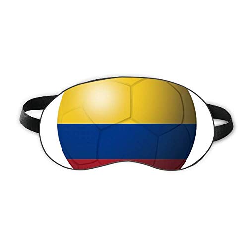 Kolumbija Nacionalna zastava Soccer FootPro fudbal za spavanje Shield Shield Soft Night Poklopac sjene