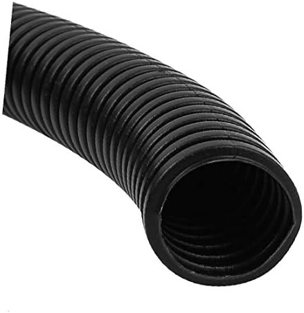X-dree 4,7m crni automobilski kabelski svežanj valovitog cijevi promjera 28mm (4,7m crnko autotriz