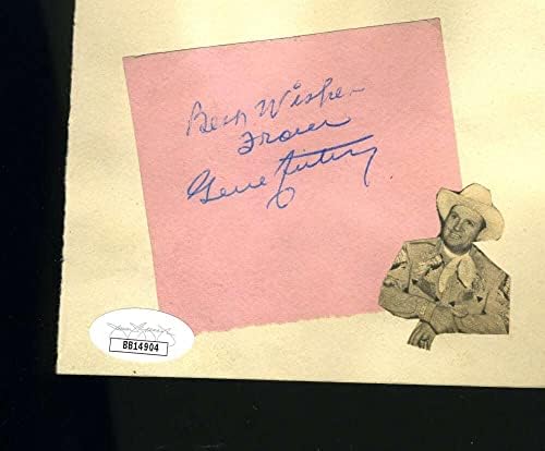 Orson Welles Gene Autry JSA Coa potpisao autogram albuma Page iz 1940. godine