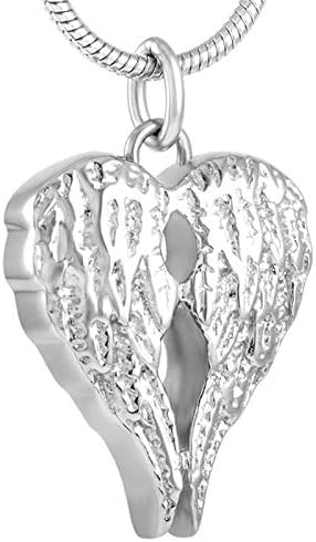Niviora ZLXL719 urna za kremaciju od nerđajućeg čelika ogrlica za pepeo za ljudski / Pet Memorijalni nakit BFBLD