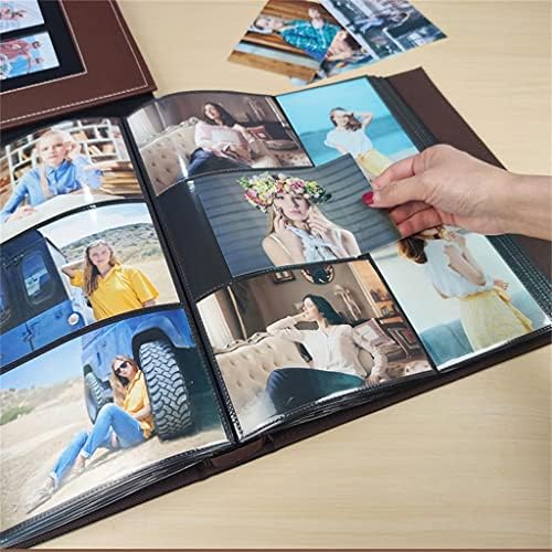 LIRUXUN 6-inčni umetak Album 600 6-inčni fotografije Kolekcija albuma Velike kapacitete, porodično druženje