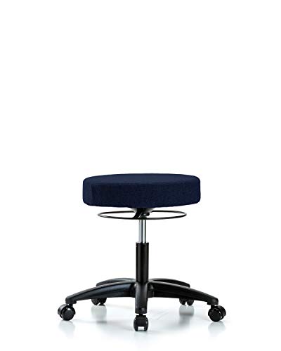 LabTech za sjedenje LT41559 tkanina visina stola stolica najlonska baza, Kotačići, plava