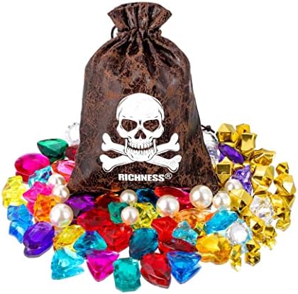 Bogatstvo gusarskih torbi za plijen gusarske torbe s vezicom 4,5 x 6,5 inča gusarske torbe za poslastice