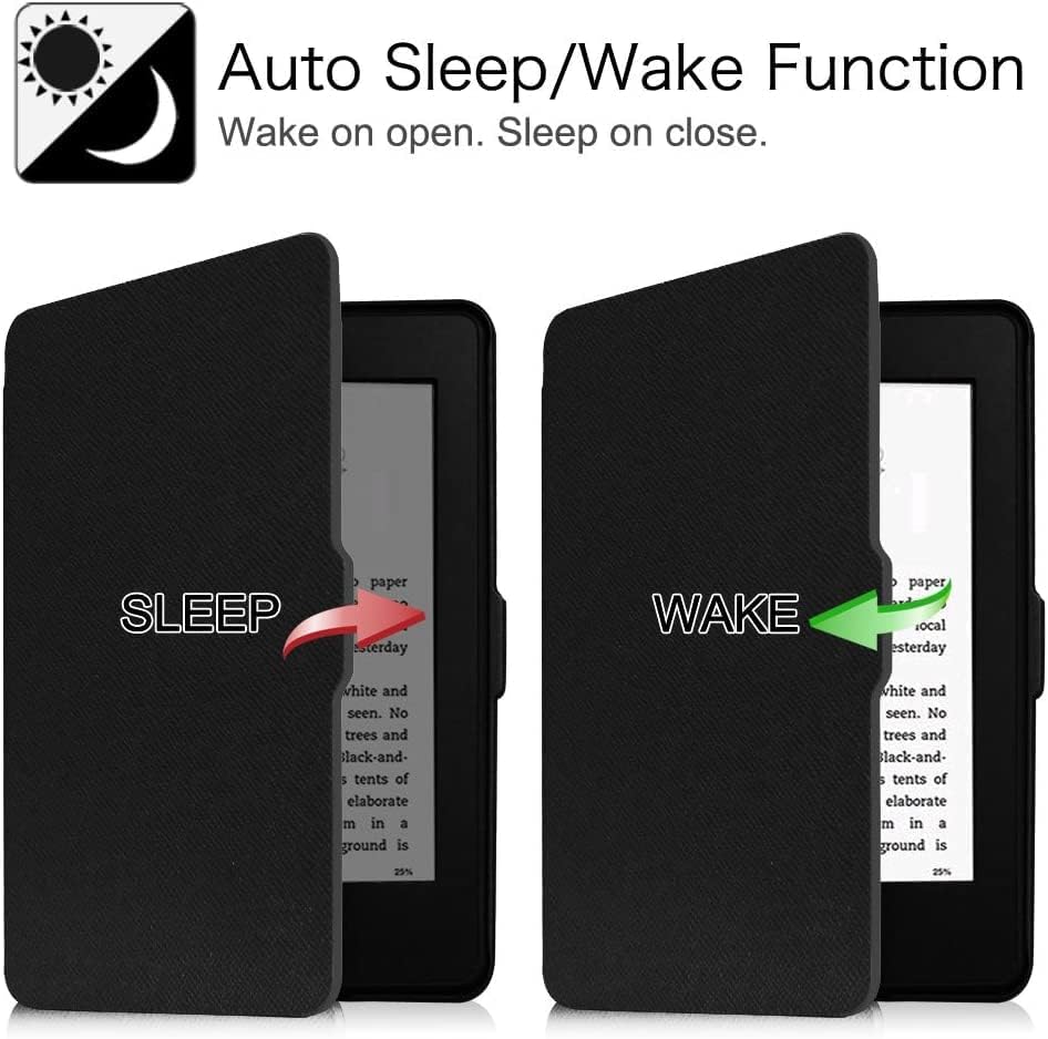 za 6 Kindle Paperwhite TPU futrolu,sa narukvicom i olovkom - sa automatskim spavanjem / buđenjem（neće