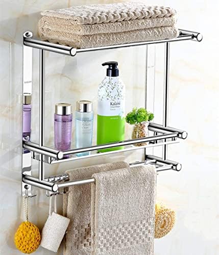 Stalak za ručnik, stalak za ručnik od nehrđajućeg čelika, ručnik za ručnik, ručnik, kupaonica ručnik, ručnik od nehrđajućeg čelika, za kupatila kuhinja-50cm / c-40cm