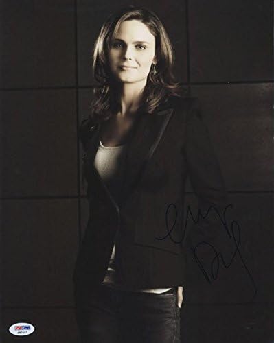Emily Deschanel Bones potpisali su autentičnu 11x14 fotografiju autogramirani PSA / DNK # S87493