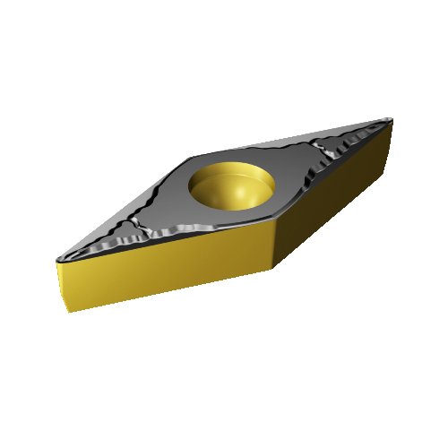 Sandvik Coromant VBMT 333-PM 4335 Coro Turn 107 umetak za okretanje, Carbide, Diamond 35 deg, neutralni rez, 4335 Grade, Ti+Al2O3+TiN, Inveio tehnologija premaza