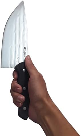 Kuhinjski nož CHYI-GOGO, ručni kuharski nož od kovanog nerđajućeg čelika, nož za sečenje od 12 inča.