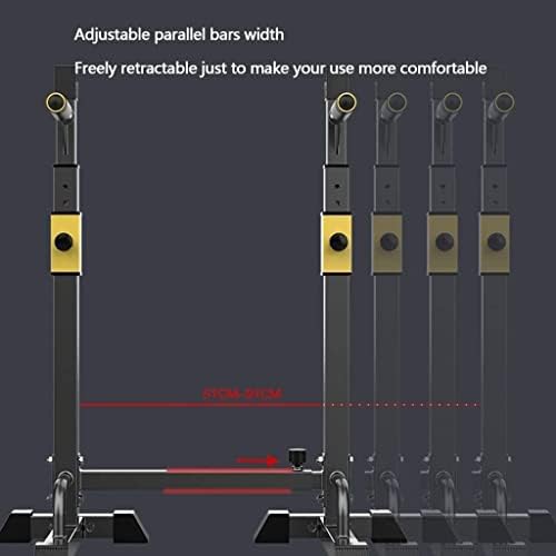 ZHANGNA stalak za fitnes profesionalni stalak za čučnjeve kućna teretana, multifunkcionalni stalak za šipku kapacitet