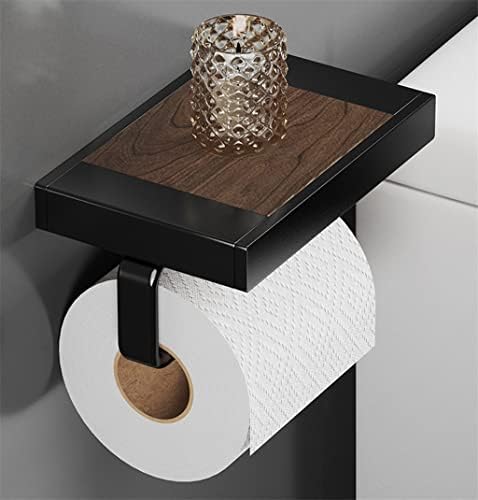 CDYD WC držač papira sa policama Space aluminijski papir ručnik za ručnicu za valjanje za WC kupaonu kuhinju