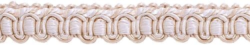 DécoPro 9 dvorišta Vrijednost slonovače, pijesak 1/2 inčni Imperial Iigimp pletenica # 0050ig Boja: Seashell - 5055
