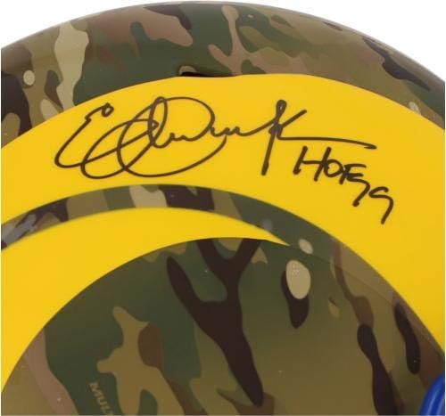 Eric Dickerson Los Angeles Rams Autographed Riddell CAMO replika šlemova alternativne brzine