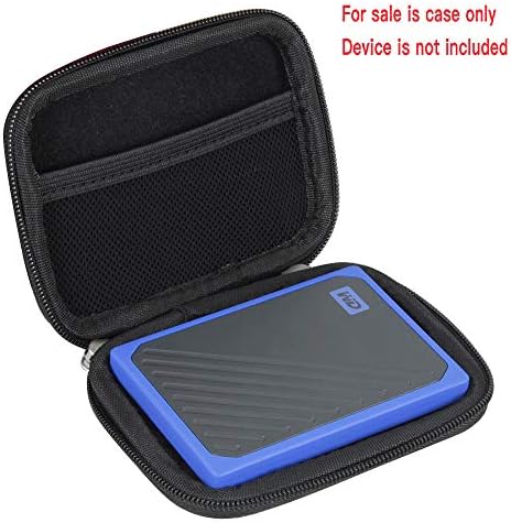 Hermitshell Hard Travel Case za WD 1TB 500GB moj pasoš go Cobalt SSD prenosivi eksterni skladište