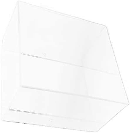 MagicLulu 4pcs akrilni stalak za skladištenje prozirne police na zidu