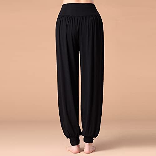 ZEFOTIM harem pantalone za žene,labave Casual Yoga Lantern pantalone Plus veličine visokog struka