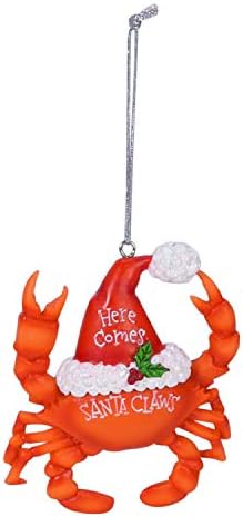 Beachcombers Santa Claws Crab Božić Božić Ornament Multi