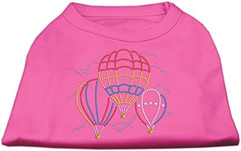 Mirage Pet proizvodi Topli zrak Balon Rhinestone Pas Majica Bright Pink Mala - 10