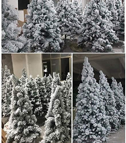 Dlpy jato vještačko božinsko stablo, sa svjetlima, pjenasto snijeg snijeg smreka hingedoptička vlaknastih