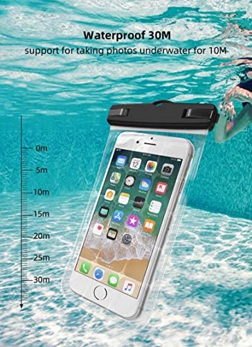 Podržava podvodnu operaciju suha torba univerzalna vodootporna torbica Podvodna torbica kompatibilna sa iPhoneom Samsung Android uređajima do 6,9 plava
