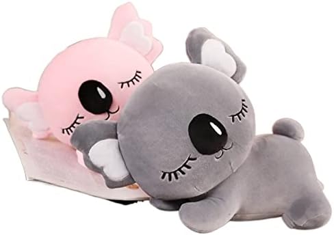 Ssxgslbh pliša koala igračka punjena životinja koala plišani jastuk jastuk veliki igrački sivi ružičasti