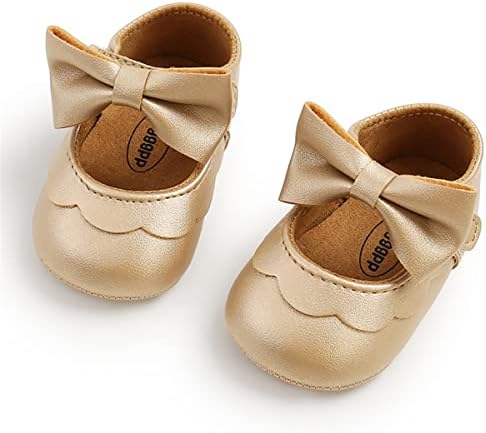 Timateto Baby Girl Mary Jane Flats Cipele Nelični mekani jedini dojenčad Todler Prvo Walker Wedder Princess Crib Cipele