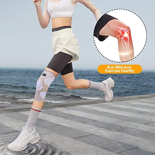 KUBAO kompresijski steznik za koljeno za bol i potporu meniskusa suza artritisa, zavoj za potporu koljena