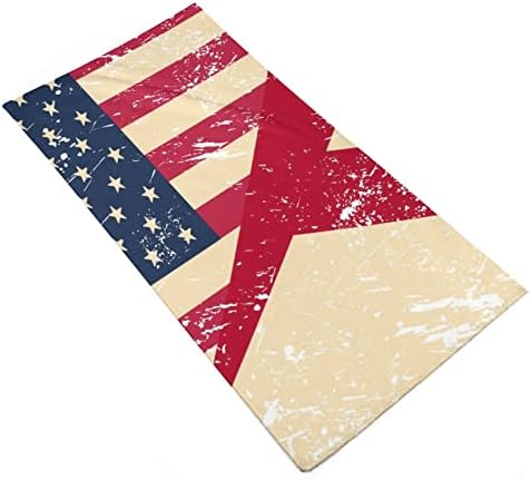 Retro SAD i Alabama Državna zastava Ručnici za ruke lica i karoserije Tkanina za pranje tiho