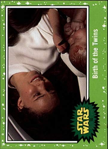 2019 TOPPS STAR WARS Putovanje za uspon Skywalker Green # 10 Rođenje Twins trgovačke karte