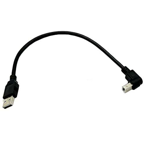 Seadream ugaoni kabl za štampač 2pack USB 2.0 tip A muški na USB 2.0 tip B muški kabl za skener štampača pod uglom od 90 stepeni