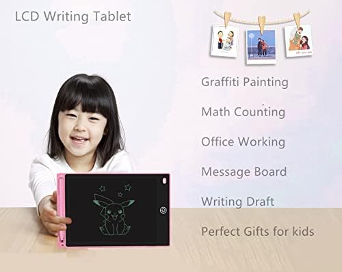 LCD tablet za pisanje, elektronsko digitalno pisanje &šareni ekran Doodle ploča, Tablet za crtanje rukopisa pokloni za djecu i odrasle kod kuće, škola i ured, Edukativne igračke