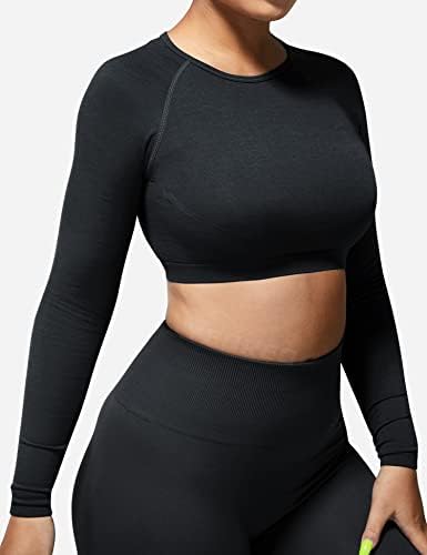 Yeoreo Amplify bešavne košulje za teretanu sa dugim rukavima za žene trening Yoga Tops