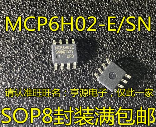 10pcs MCP6H02 MCP6H02-E / SN MCP6H02E