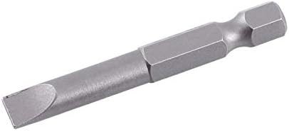 6kom odvijači sa prorezima 50mm 2.0-6.0 mm 0.25 Hex Shank S2 legura sa ravnom glavom magnetni vrh 2 inča duga bušilica