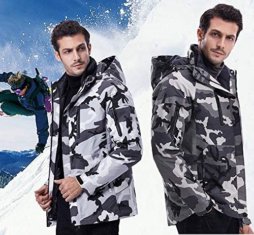 Zimsko skijanje za muškarce Postavljene vjetrootporne vodootporne topline Skijanje Snowboard odijelo set muške skijaške jakne + hlače