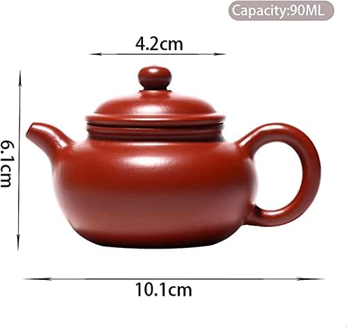 Moderni teapot od 90ml Classic Purple Clay Teapots Antique Tea Pot ručno rađene filtra Beauty Chettle