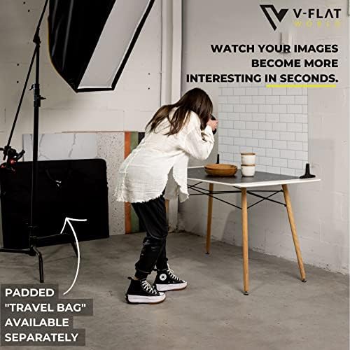 V-FLAT WORLD Duo Board fotografija proizvoda pozadine-2-Sided pozadina za fotografiju, hiper-realistična stavka