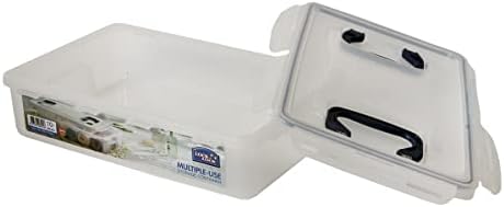 Lock & amp; Lock BPA free kontejner za višekratnu upotrebu sa poklopcem i ručkama za zaključavanje otpornim na curenje, 10-1 / 26 litara, 338 tečnosti unce