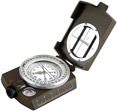 FZZDP metal, staklo Kompas za preživljavanje planinarenja na otvorenom Kamp Oprema Geološki kompas kompaktni