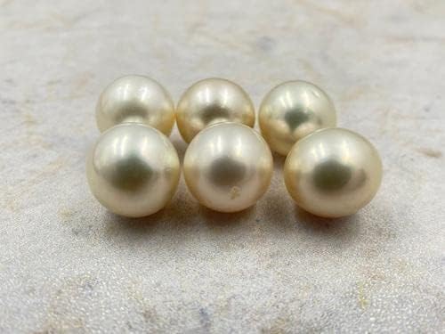 10,25 mm Veličina AAA LEASE PEARL krema-bijela boja okrugli ovalni oblik biserni perle Natural Real South Sea