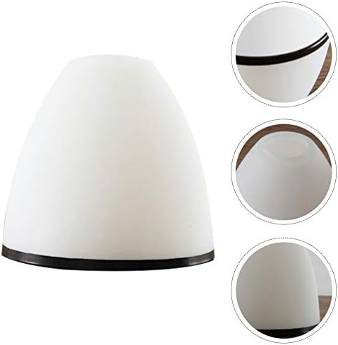 Bestsport Clear Gesso staklene nijanse alabaster staklene lampe za hlad svjetlo hlače zasjena za smrzavanu svjetiljku zvona za stropni ventilatorski komplet viseći rasvjetni učvršćivač bijelog lustera