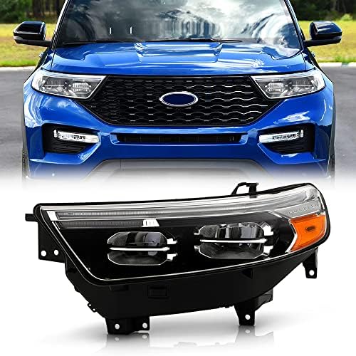 ACANII - za 2020-2021 Ford Explorer XLT/ograničeni fabrički stil Full LED farovi farovi Prednja strana