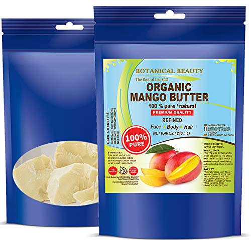 čisti organski mango puter sirovi Djevičanski rafinirani antioksidans, prirodna hidratantna krema za kožu