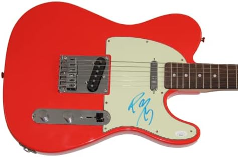 POST MALONE potpisan autogram Puna veličina red Fender TELECASTER električna gitara A W/ James SPENCE autentifikacija