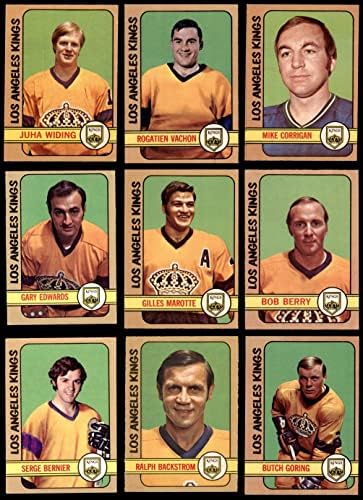 1972-73 O-pee-chee Los Angeles kraljevi u blizini timaskih seta Los Angeles Kings - Hokej Ex / MT + Kings -